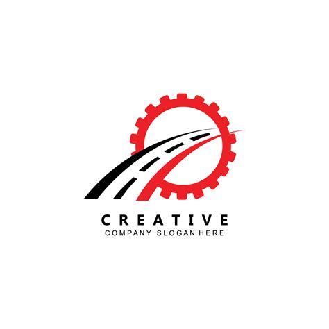 road logo vector icon, concept inspiration 7688313 Vector Art at Vecteezy