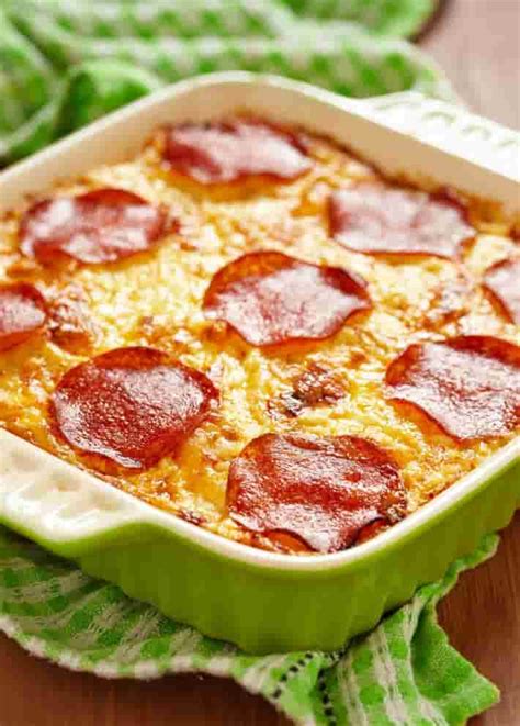 Keto Pizza Casserole Keto Recipes