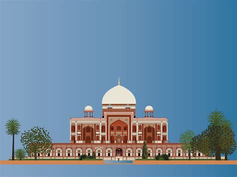 Humayuns Tomb Sketch