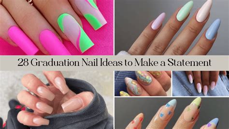 28 Graduation Nail Ideas To Make A Statement Cassidy Lucille