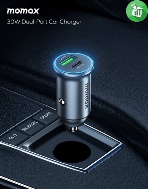 momax uc move dual port car charger  imedia stores
