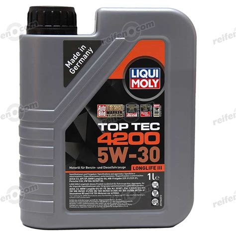 Liqui Moly Top Tec 4200 5W 30 1 Litre Buy At Reifen