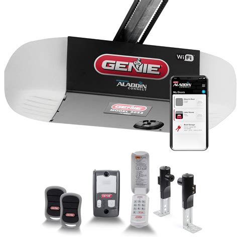 Genie Quietlift Connect Wifi Smart Garage Door Opener With Added