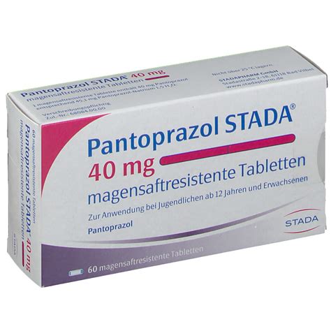 Pantoprazol Stada® 40 Mg 60 St Mit Dem E Rezept Kaufen Shop Apotheke