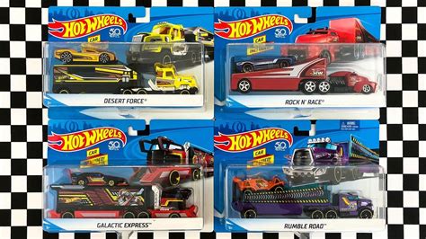 Unboxing Hot Wheels Semi Truck Trailer Rig Vehicles YouTube