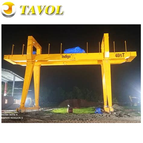 Gantry Cranes Ton Ton Single Girder Chinese Gantry Crane For