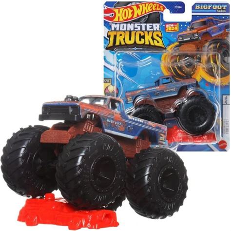 Машинка Mattel Hot Wheels Monster Trucks Монстр трак 2024 FYJ44 BIGFOOT купить с доставкой