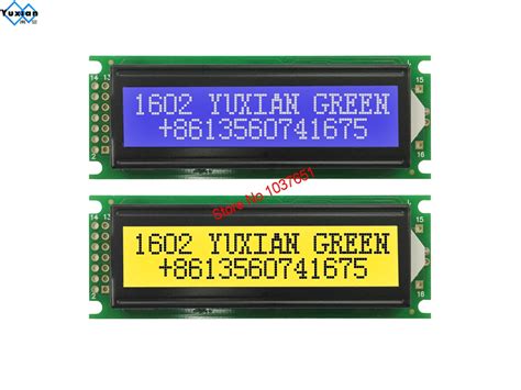 LCD 디스플레이 1602 플라스틱 더블 14PIN HD44780 1602DB V3.0 대체 WH1602 D LMB1602N ...