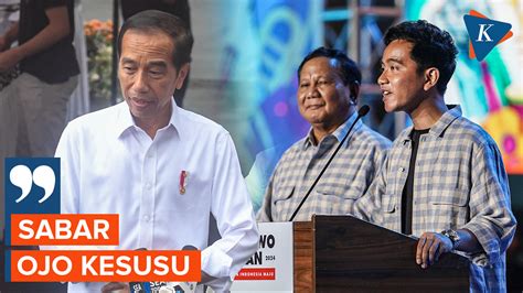 Video Jokowi Tanggapi Hasil Quick Count Dan Dugaan Kecurangan Pemilu