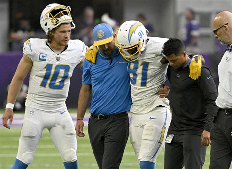 Chargers Face Slew Of Injuries Going Into Week 4 — Pro Sports Fans