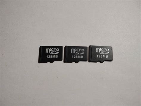 3枚セット Microsdカード 128mb メガバイト フォーマット済み メモリーカード マイクロsdカード 128mb以下 ｜売買されたオークション情報、yahooの商品情報をアーカイブ