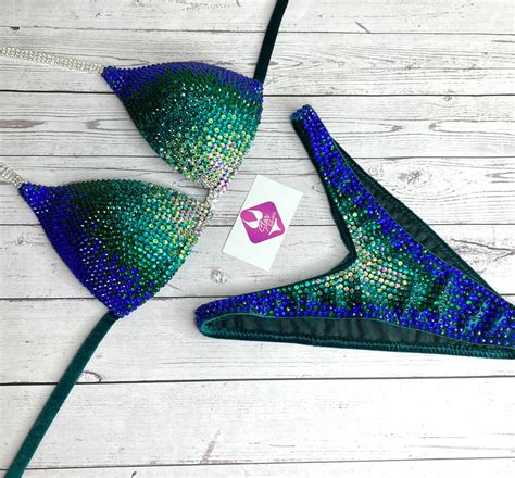 Bikini Fitnessbikini Competition Ifbb Fitnessbikini Swimsuit Etsy