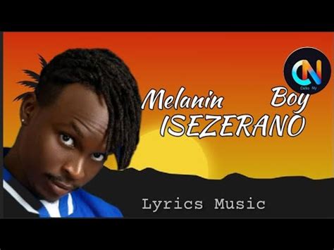 Isezerano By Gusto Melanin Boy Lyrics Music Nd Youtube