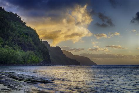 Napali Sunset - Richard Lawson Photography