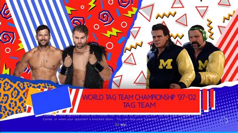 Breezango Vs The Steiner Brothers Royal Rumble 93 WWE 2K22 YouTube