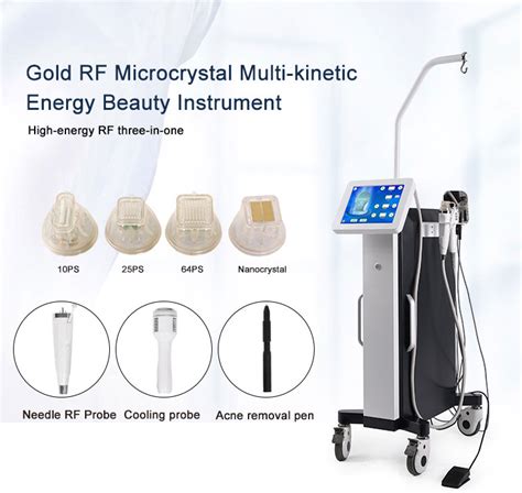 Gold Fractional Rf Microneedling Micro Rf Needling Machine