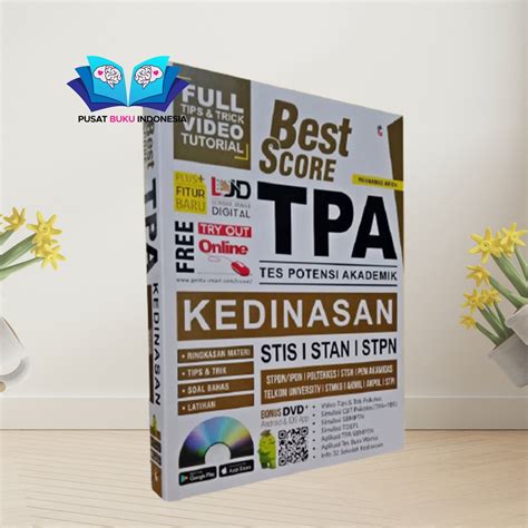 Jual BUKU BELAJAR PELAJARAN TES SOAL PSIKOTES TPA KEDINASAN CPNS BUMN