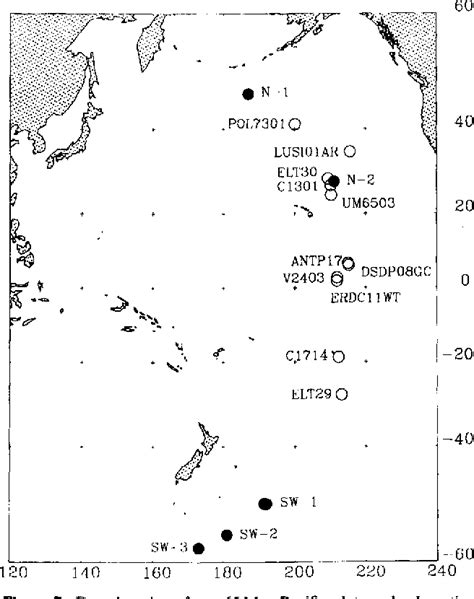 Figure 1 From Determining Palaeomagnetic Poles And Anomalous Skewness