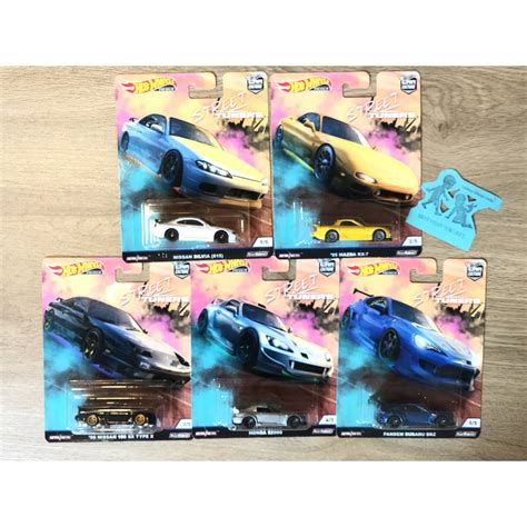Hot Wheels Car Culture Series Street Tuners Case L FPY L Set Of Pcs Shopee