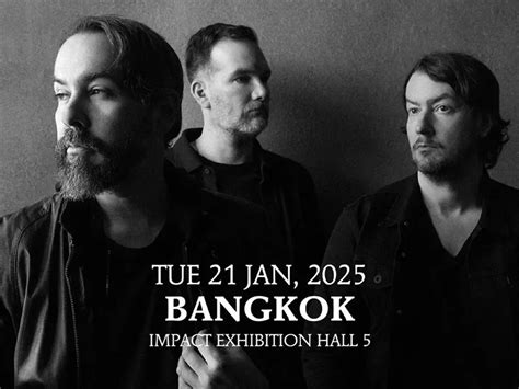 Cigarettes After Sex в Бангкоке Концерт в Impact Hall The CITY Asia