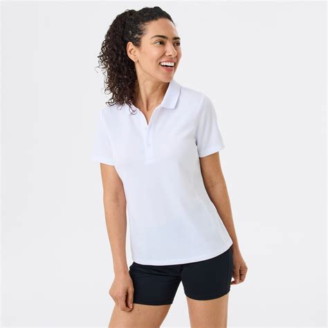 Circuit Women's Active Polo Shirt - White | BIG W