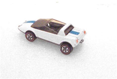 Vintage Redline Hot Wheels Jack Rabbit Special White Car Usa