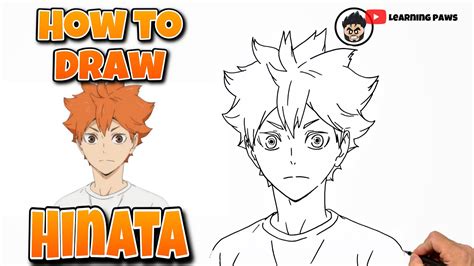 How To Draw Shoyo Hinata Step By Step Haikyuu Haikyuu Haikyu