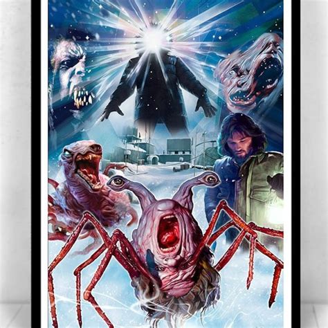 The Thing 1982 Movie Poster - Etsy