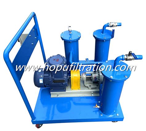 Used Oil Filtration Machine Portable Oil Particles Filter Unit