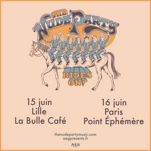 The Nude Party En Concert Au Point Ephemere En Billets Places
