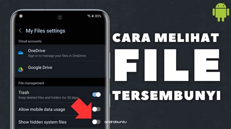 Cara Menampilkan File Dan Folder Tersembunyi Di HP Samsung YouTube