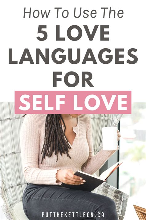 How To Use The 5 Love Languages For Self Love Artofit