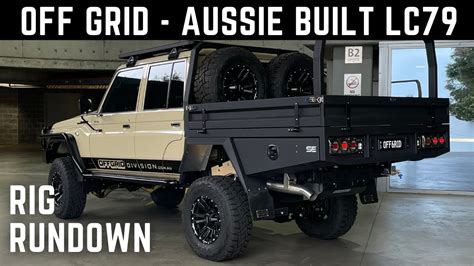 Off Grid A 2020 Sandy Taupe 79 Series Toyota Landcruiser Full Vehicle