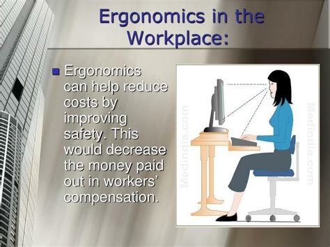 Ergonomics Training Powerpoint Presentation