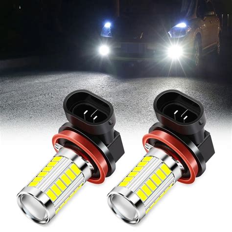 1 шт. автомобильная светодиодная лампа H8 H11 5630 33SMD ...
