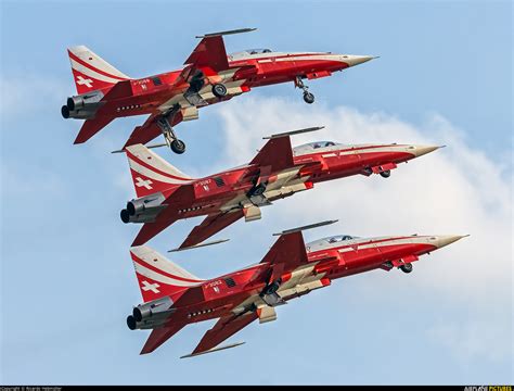 J Switzerland Air Force Patrouille Suisse Northrop F E Tiger