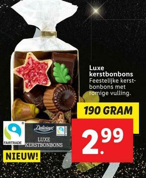 Delicieux Luxe Kerstbonbons Aanbieding Bij Lidl