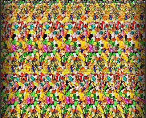 Abstract Cross Eyed Stereogram Art