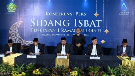 Lebaran Menghitung Hari Jadwal Sidang Isbat Akan Dilaksanakan Pada