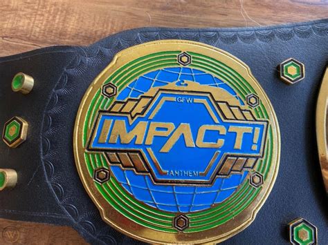 Impact World Championship Replica Belt Tna