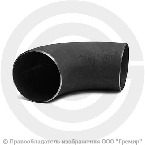 Отвод П90 720х10 (Ду-700) стальной (Ст.20) 90 градусов ГОСТ 17375 ...