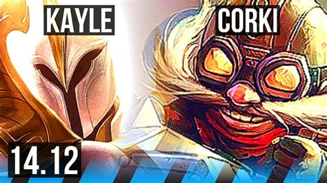 Kayle Vs Corki Mid Winrate Dominating Br Challenger