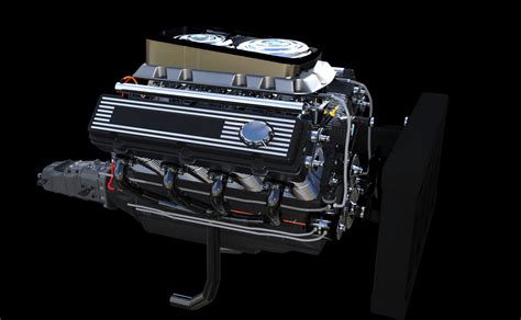 v8 Engine Model - 3D and 2D Art - ShareCG