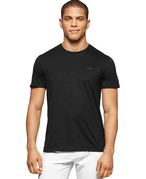 Calvin Klein Black Tee Save Up To 17 Syncro System Bg