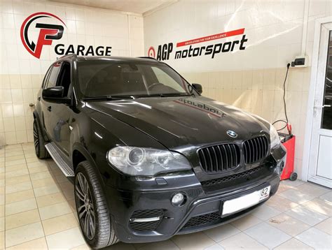 Удаление и отключение катализатора BMW X5 35i в кузове E70 ...