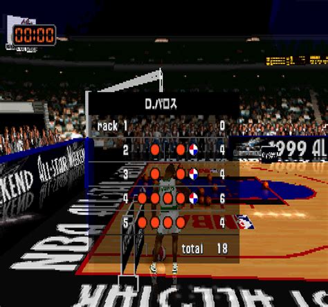 Screenshot Of NBA In The Zone 99 PlayStation 1999 MobyGames