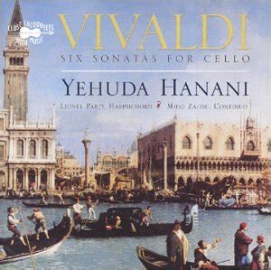 Six Sonatas For Cello Harpsichord Continuo Vivaldi Hanani Party