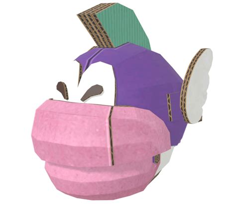 3ds Paper Mario Sticker Star Cheep Chomp The Models Resource