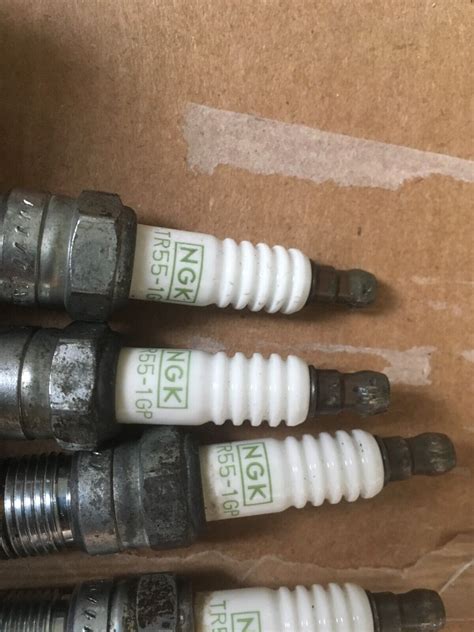 Set Of Ngk Tr Gp G Power Premium Platinum Spark Plugs Ebay