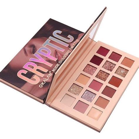 Paleta De Sombras Nude Cryptic Okalan Cosmeticsromatt L Tienda De Maquillaje En Honduras